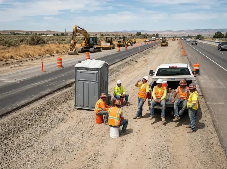 highway-road-construction-crew-007 — frequently asked questions, Porta Potty and Restroom Rentals in Unionville, NC